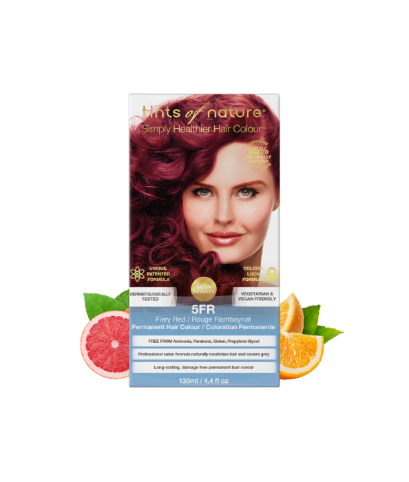 Tints Of Nature 5Fr Fiery Red Permanent Hair Dye – The Organic Hair Shop